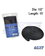 WSM Förtöjningslina 12,7mm x 4,6m Svart