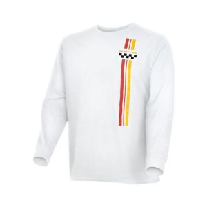 Can-Am MEN’S X FH Duster Long-Sleeve Tee White 2024