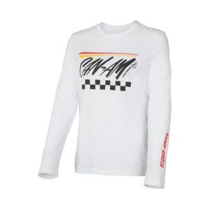 Can-Am WOMEN’S X FH Long-Sleeve Tee White 2024