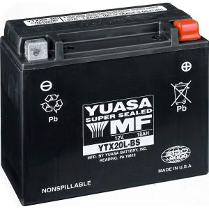 Yuasa YTX20L-BS t.ex. Can-Am / Sea-Doo Batteri Original