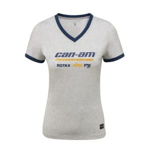 Can-Am LADIES’ Corpo T-shirt Heather Grey