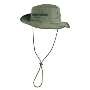 Sea-Doo Adventure bredbrättad hatt Army Green 2023
