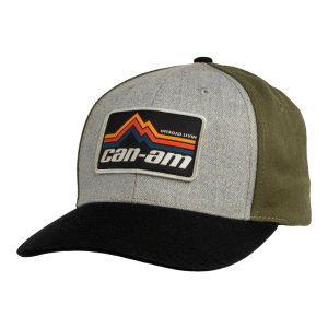 Can-Am UNISEX Curved Cap One size Heather Charcoal 2024