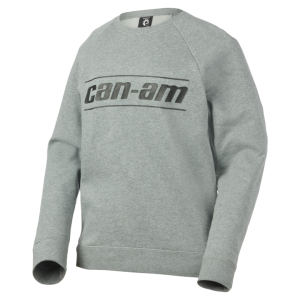 Can-Am LADIES’ Signature Crewneck Sweatshirt Heather Grey