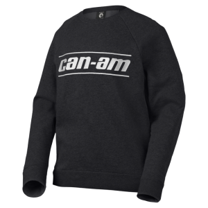 Can-Am LADIES’ Signature Crewneck Sweatshirt Black