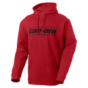 Can-Am MEN’S Signature Pullover Hoodie Burgundy