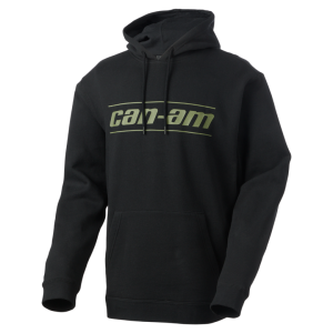 Can-Am MEN’S Signature Pullover Hoodie Black
