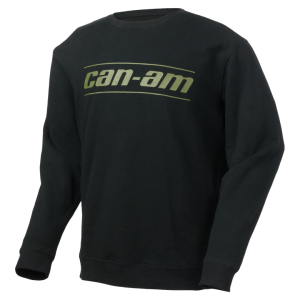 Can-Am MEN’S Signature Crewneck Sweatshirt Black
