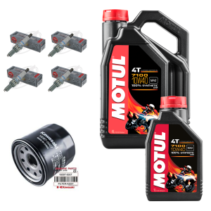 Motul Kawasaki 4-takt servicesats med oljefilter + PMR9B